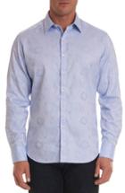 Men's Robert Graham Gilberts Classic Fit Sport Shirt - Blue