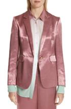 Women's Sies Marjan Heavy Satin Blazer - Pink