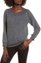 Women's Socialite Off The Shoulder Fleece Top