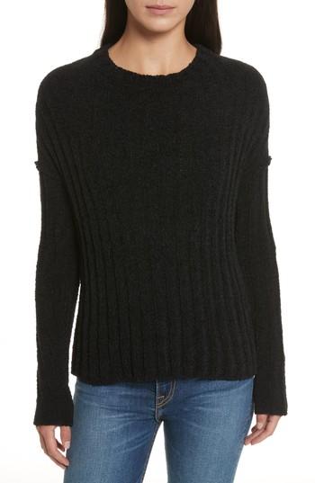 Women's Atm Anthony Thomas Melillo Chenille Crewneck Sweater - Black