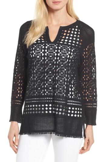 Women's Nic+zoe Free Spirit Tunic - Black