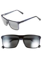Women's Maui Jim Flat Island 58mm Polarizedplus Sunglasses - Blue Stripe/ Neutral Grey