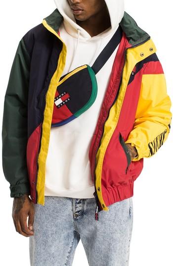 Men's Tommy Hilfiger Colorblock Jacket - Red
