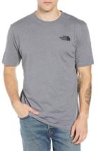 Men's The North Face 'red Box' Graphic T-shirt, Size - Grey