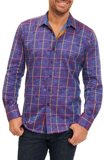 Men's Robert Graham Kannan Egyptian Cotton Sport Shirt