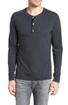 Men's Billy Reid Hartford Slim Fit Henley - Blue