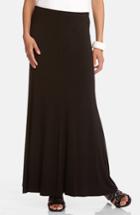 Women's Karen Kane Flared Maxi Skirt - Black