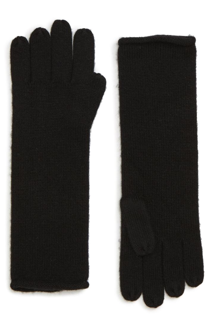 Women's Allsaints Rolled Edge Gloves