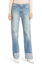 Women's Mother The Duster Cuff Straight Leg Jeans