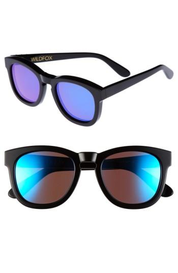 Women's Wildfox 'classic Fox - Deluxe' 52mm Sunglasses - Black