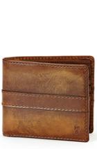Men's Frye 'oliver' Leather Billfold Wallet - Brown