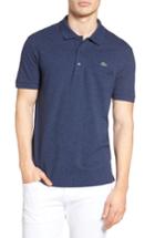Men's Lacoste Slim Fit Pique Polo (xl) - Blue