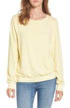 Women's Dream Scene Relaxed Sweatshirt, Size - Yellow