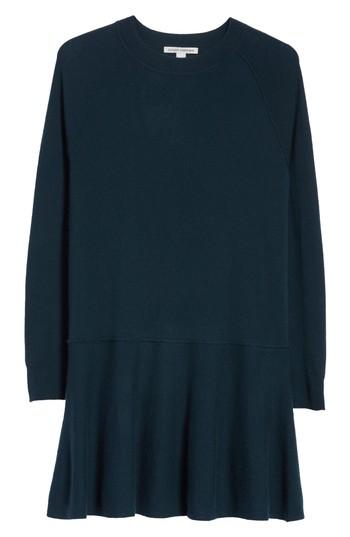 Women's Autumn Cashmere Cashmere Drop Waist Sweater Dress