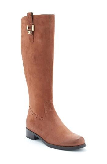 Women's Blondo 'velvet' Waterproof Riding Boot M - Brown