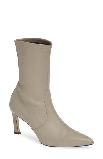 Women's Stuart Weitzman Rapture 75 Bootie M - White