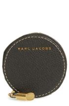 Women's Marc Jacobs The Grind Leather Coin Pouch - Black