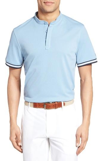 Men's Ag The Haskett Pique Polo - Blue