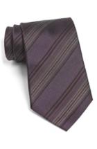 Men's John Varvatos Star Usa Stripe Silk Tie, Size - Black