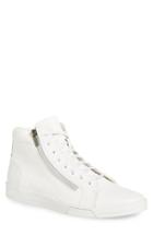 Men's Calvin Klein 'berke' Leather Sneaker .5 M - White