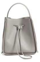 3.1 Phillip Lim 'small Soleil' Leather Bucket Bag - Grey