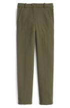 Women's J.crew Cameron Seasonless Stretch Pants - Green