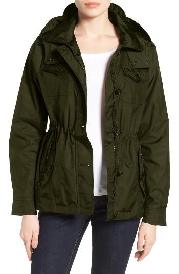 Women's Michael Michael Kors Utility Anorak - Green