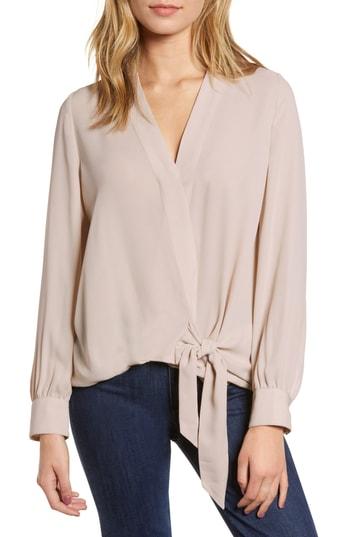 Women's Chelsea28 Tie Front Top - Brown