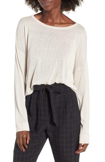 Women's Leith Lightweight Pullover Sweater, Size - Grey