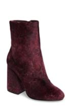 Women's Ash Fedora Bootie Eu - Burgundy
