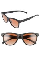 Women's Oakley Moonlighter 53mm Sunglasses - Matte Black/ Vr50 Brown