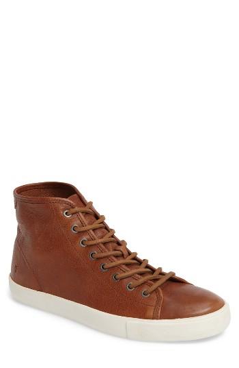 Men's Frye Brett High Top Sneaker .5 M - Brown