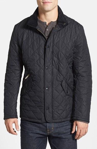 Men's Barbour 'chelsea' Fit Quilted Jacket