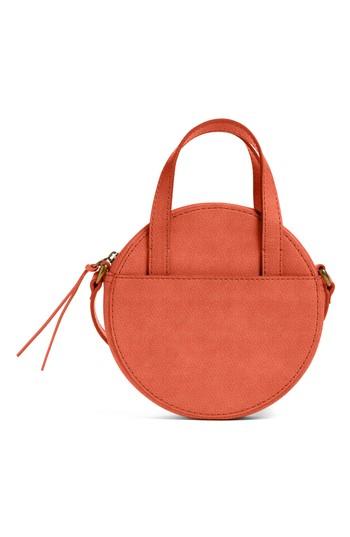 Madewell Juno Circle Leather Crossbody Bag - Purple
