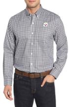 Men's Cutter & Buck League Pittsburgh Steelers Fit Shirt, Size Small - Black