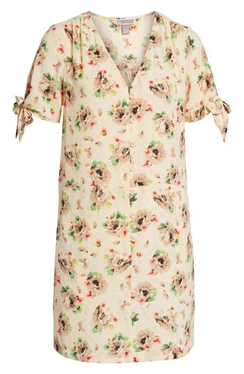 Women's Chelsea28 Tie Sleeve Shift Dress - Beige