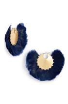 Women's Kate Spade New York In Full Feather Hoop Earrings