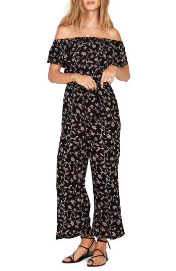 Women's Amuse Society Gone Sailin' Jumpsuit - Black