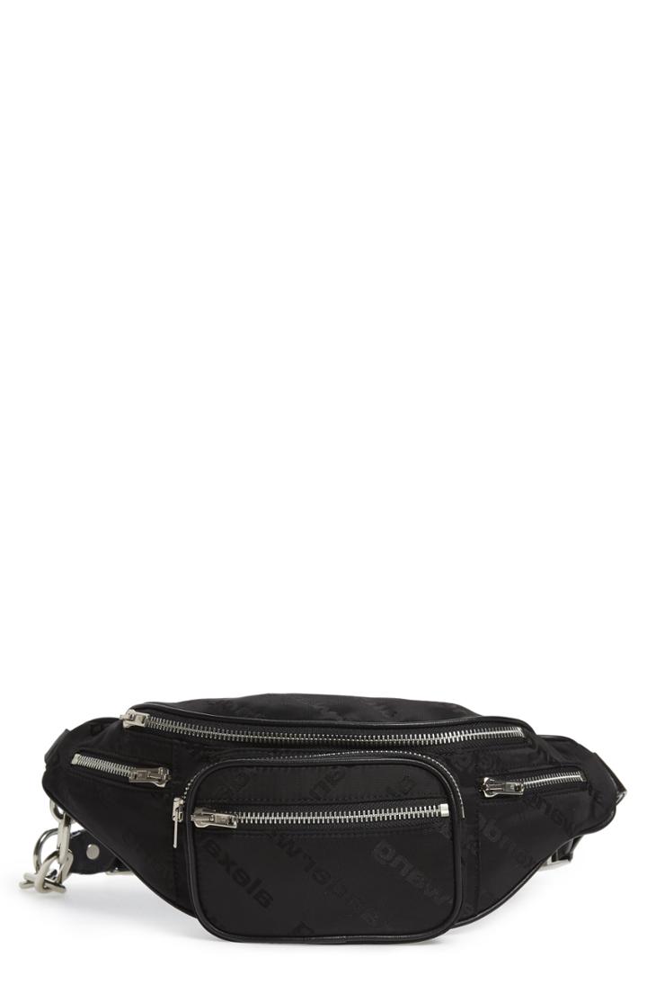 Alexander Wang Attica Logo Nylon Fanny Pack - Black
