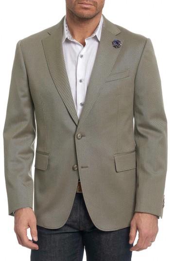 Men's Robert Graham Castille Classic Fit Wool Blend Sport Coat - Brown