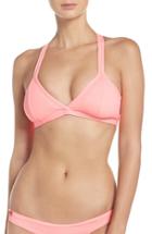 Women's Maaji Flamingo Cocktail Reversible Triangle Bikini Top
