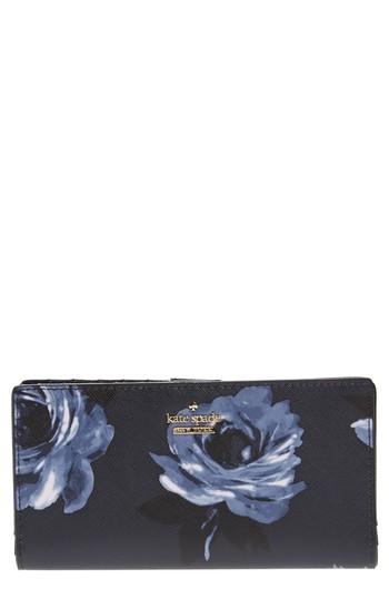 Women's Kate Spade New York Cameron Street - Stacy Leather Wallet - Blue