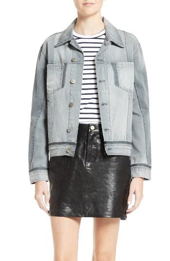 Women's Frame Nouveau Le Mix Denim Jacket