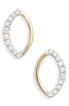 Women's Bony Levy Two-tone Diamond Earrings (nordstrom Exclusive)