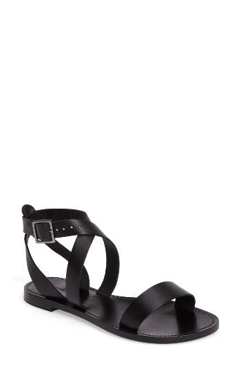 Women's Tony Bianco Flo Ankle Strap Sandal Eu - Black