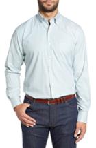 Men's Peter Millar Crown Ease Marketplace Regular Fit Check Sport Shirt - Green