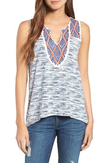 Women's Thml Emroidered Print Top