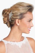 Wedding Belles New York 'jacqueline' Hair Comb, Size - Metallic