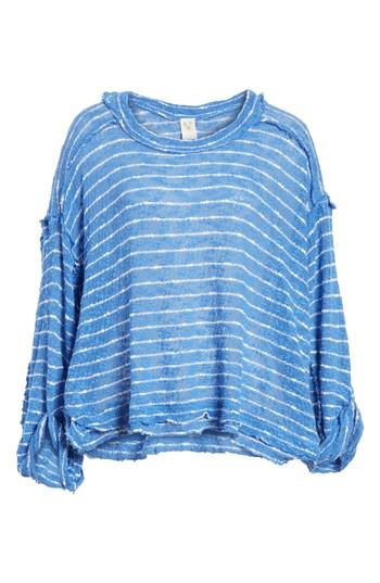 Women's Free People Island Girl Hacci Stripe Tee