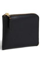Men's Comme Des Garcons Half-zip Leather Wallet -